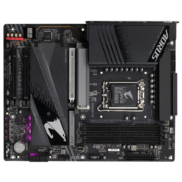 Prix Gigabyte Z790 AORUS ELITE DDR4 carte mère Intel Z790 Express LGA 1700 ATX (Z790 AORUS ELITE DDR4) -  -  – Image 5