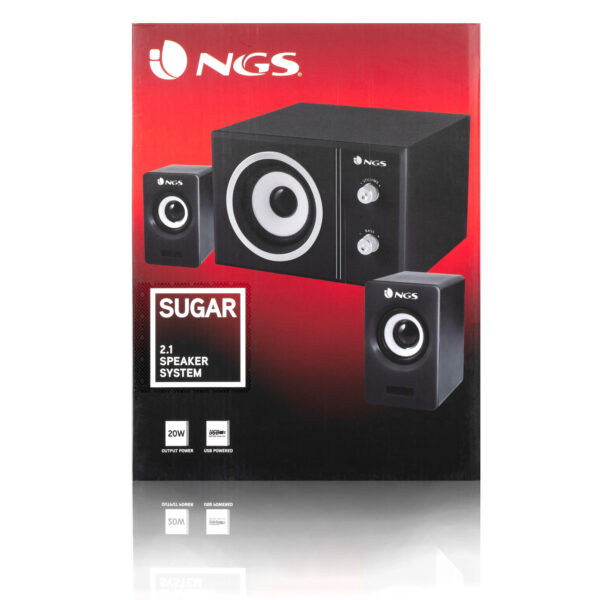 Haut-parleurs NGS Sugar 20W (SUGAR) – Image 4