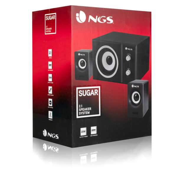 Haut-parleurs NGS Sugar 20W (SUGAR) – Image 5