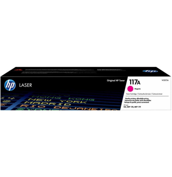 Prix HP 117A Magenta (W2073A) - Toner HP LaserJet d'origine -  967.00 -  967.00