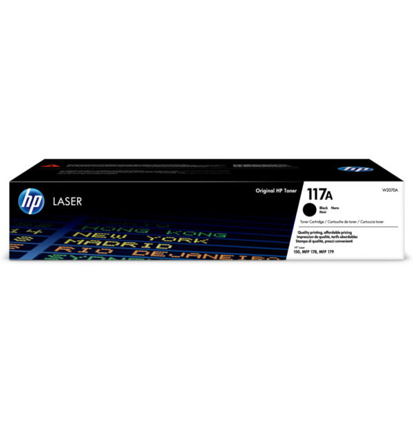 Prix HP 117A Noir (W2070A) - Toner HP LaserJet d'origine -  691.00 -  691.00