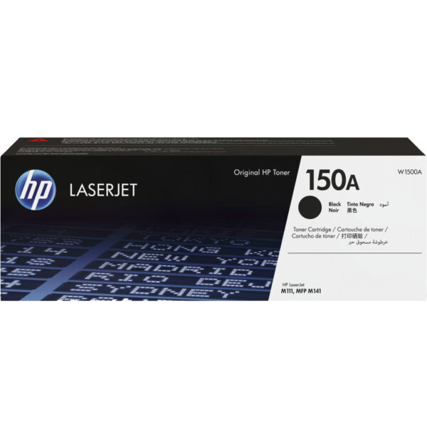 Prix HP 150A Noir - Toner HP LaserJet d'origine (W1500A) -  749.00 -  749.00