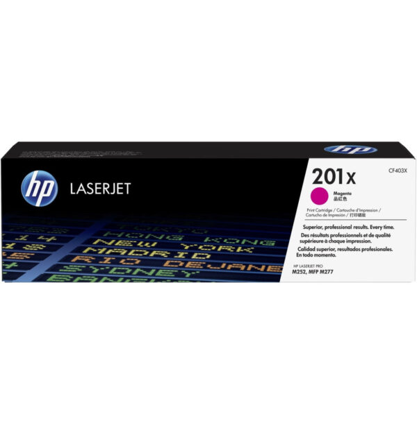 HP 201X Magenta (CF403X) - Toner HP LaserJet d'origine à grande capacité