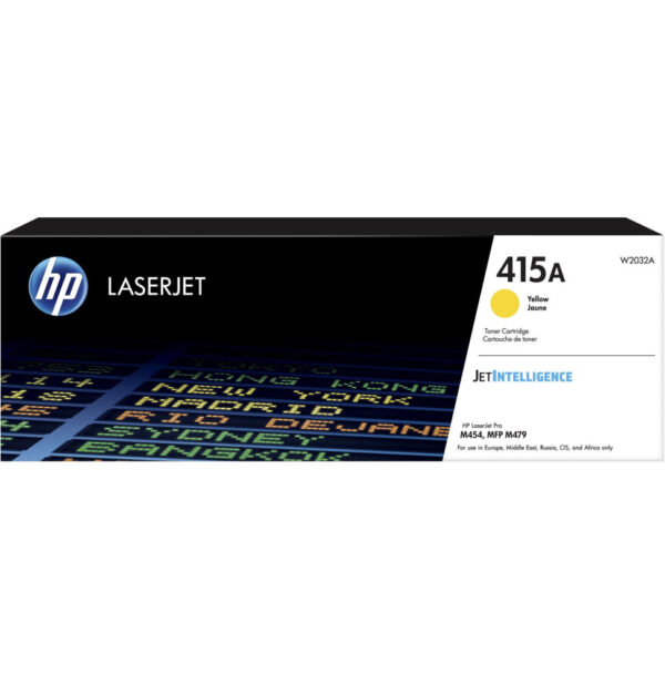 Prix HP 415A Jaune (W2032A) - Toner HP LaserJet d'origine -  1760.00 -  1760.00