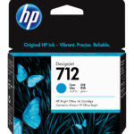 HP 712 Cyan - Cartouche d'encre HP d'origine (3ED67A)