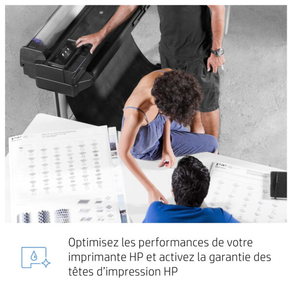 Prix HP 728 130-ml Matte Black DesignJet Ink Cartridge cartouche d'encre 1 pièce(s) Original Rendement standard Noir mat (3WX25A) -  2208.00 -  2208.00 – Image 7