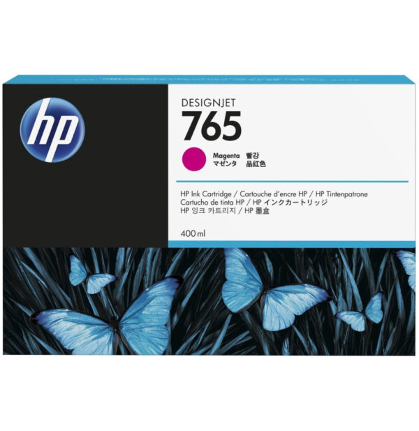 Prix HP 765 Magenta (F9J51A) - Cartouche d'encre HP d'origine -  4032.00 -  4032.00