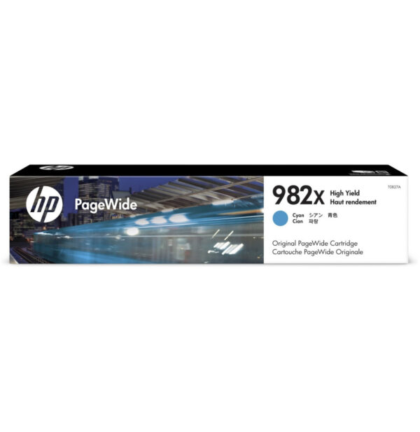 Prix HP 982X Cyan - Cartouche d'encre grande capacité HP d'origine (T0B27A) -  3540.00 -  3540.00
