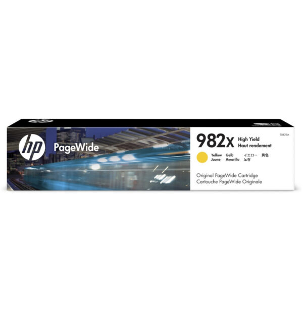 Prix HP 982X Jaune (T0B29A) - Cartouche d'encre grande capacité HP d'origine -  3540.00 -  3540.00