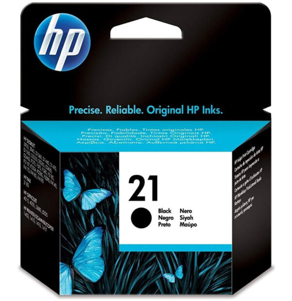HP 21 Noir - Cartouche d'encre HP d'origine (C9351AE)