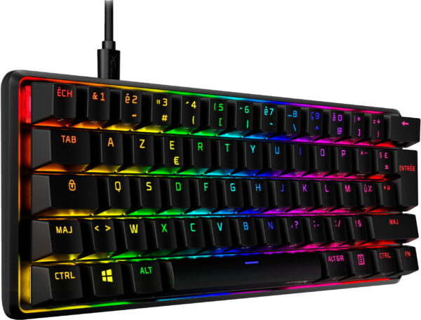 HP HyperX Alloy Origins 60 - Clavier mécanique gaming - HX rouge (6P6K8AA) – Image 3