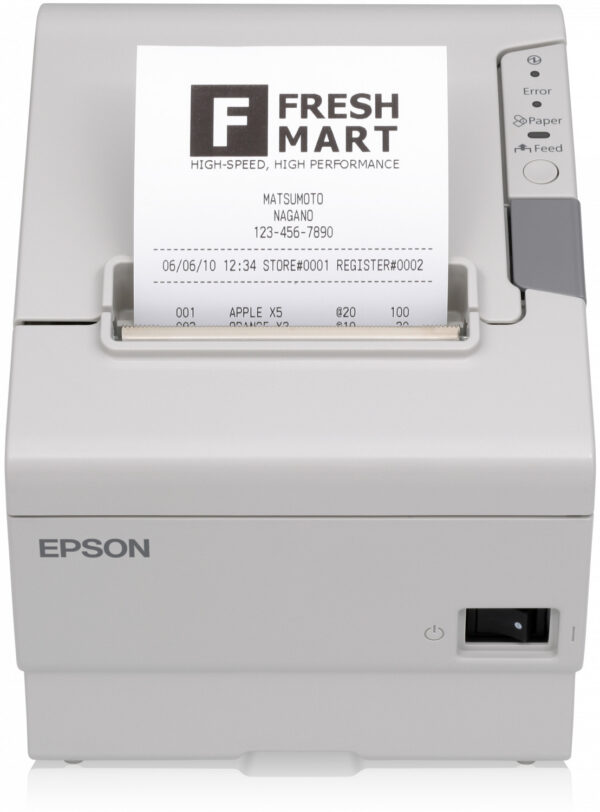 Prix Imprimante de tickets Energy Star EPSON TM-T88V SÉRIE USB + PS-180 + CÂBLE AC  (C31CA85012) -  4224.00 -  4224.00