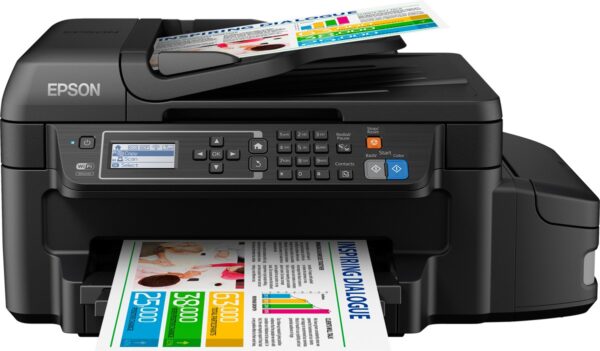Epson EcoTank L655 Imprimante multifonction à réservoirs rechargeables (C11CE71402)