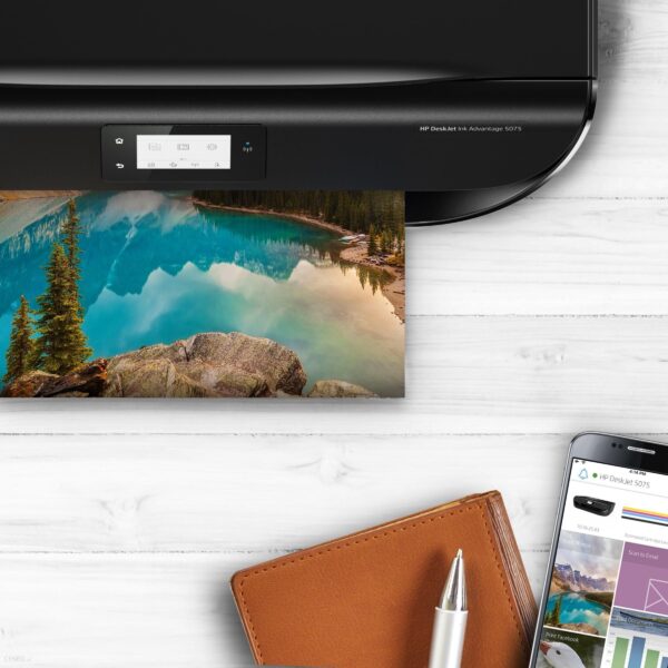 Imprimante multifonction Jet d’encre HP DeskJet Ink Advantage 5075 (M2U86C) – Image 2