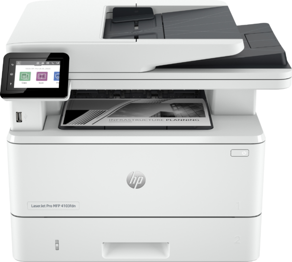 Prix Imprimante Monochrome multifonction HP LaserJet Pro 4103fdn (2Z628A) -  7356.00 -  7356.00