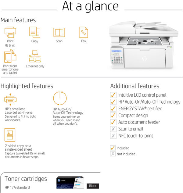 Prix Imprimante Multifonction Laser Monochrome HP LaserJet Pro M130fn (G3Q59A) -  -  – Image 12
