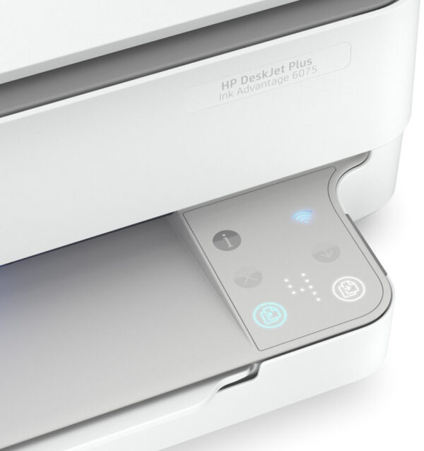 Imprimante multifonction Jet d’encre HP DeskJet Plus Ink Advantage 6075 (5SE22C) – Image 2