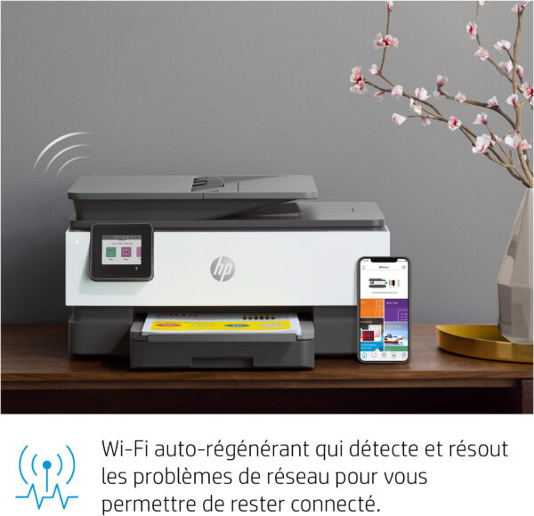 Imprimante multifonction Jet d’encre HP OfficeJet Pro 8023 (1KR64B) – Image 8