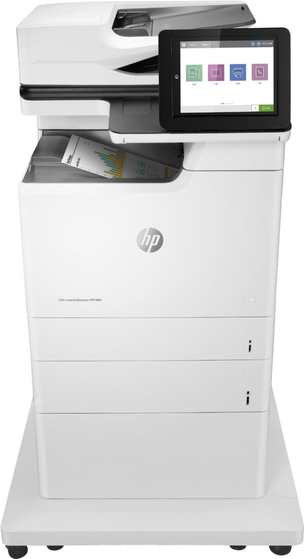 Prix Imprimante Multifonction Laser Couleur HP Color LaserJet Enterprise M681f (J8A11A) -  59572.00 -  59572.00 – Image 3