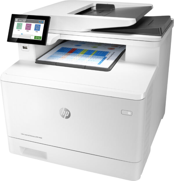 Prix Imprimante Multifonction Laser Couleur HP LaserJet Enterprise MFP M480f (3QA55A) -  12948.00 -  12948.00 – Image 2