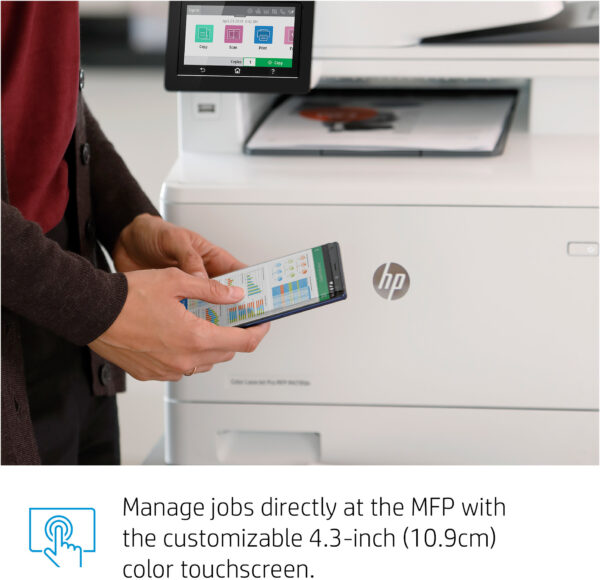 Prix Imprimante Multifonction Laser HP Color LaserJet Pro M479fnw (W1A78A) -  -  – Image 12