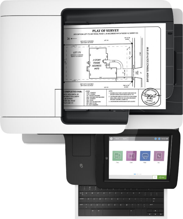 Imprimante Multifonction Laser Monochrome HP LaserJet Enterprise Flow M528z (1PV67A) – Image 6