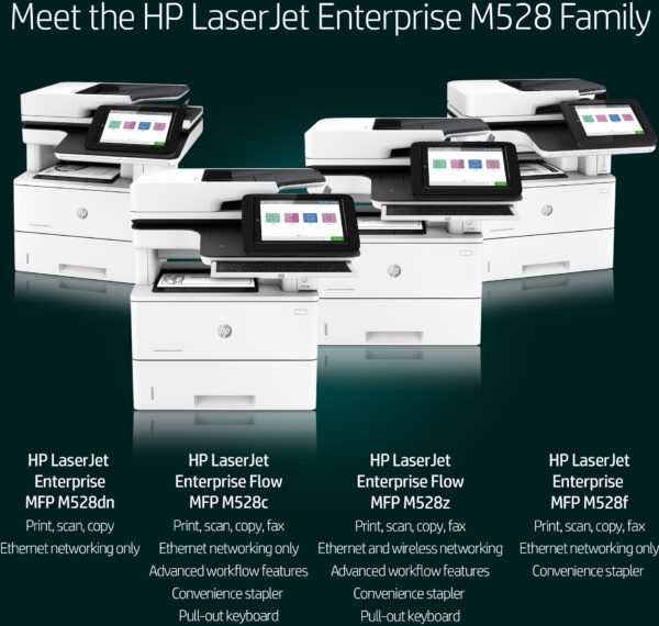 Imprimante Multifonction Laser Monochrome HP LaserJet Enterprise Flow M528z (1PV67A) – Image 7