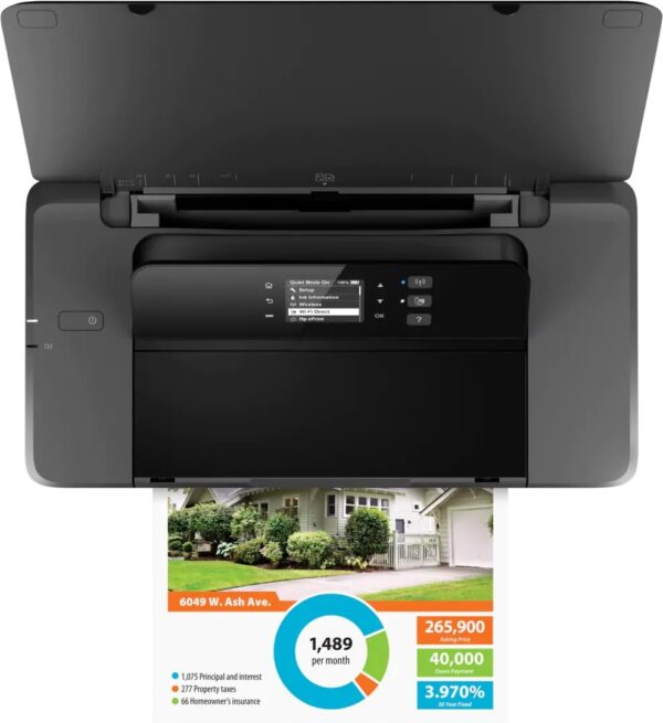 Imprimante Jet d'encre Portable HP OfficeJet 202 (N4K99C) – Image 2