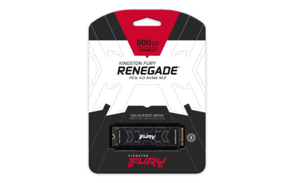 Prix Kingston Technology 500G FURY RENEGADE M.2 2280 NVMe SSD 500G FURY RENEGADE M.2 2280 NVMe SSD (SFYRS/500G) -  832.00 -  832.00 – Image 5