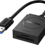 Prix Lecteur carte mémoire SD/TF Ugreen USB 3.0 2 en 1 (20250) -  114.00 -  114.00
