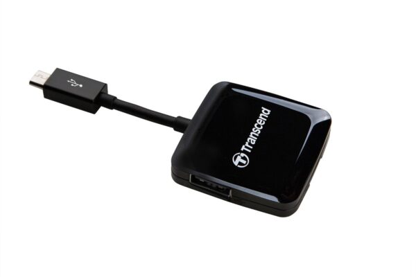 Prix Lecteur de cartes mémoire Transcend SD/microSD/port USB - Compatible avec les appareils Android OTG -  -  – Image 4