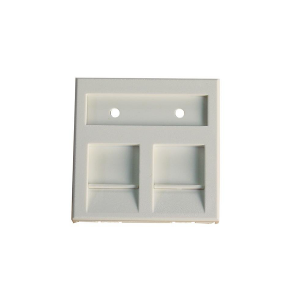 Leviton Flat Snap-In-Jack Flat Module, 45x45mm (MMCUNILGD45001)
