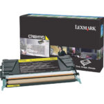 Lexmark C748 Jaune - Toner Lexmark programme de retour (C748H1YG)