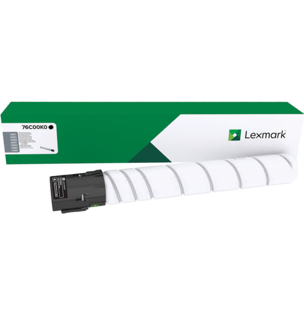 Lexmark CS/CX921, 923, CX922, 924 Noir - Cartouche de toner d'origine (76C00K0)