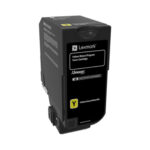 Lexmark CS720, CS/CX725 Jaune - Cartouche de toner d'origine (74C50Y0)