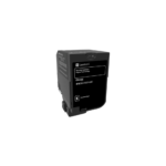 Prix Lexmark CX735 Cartouche de toner du programme de retour Noir (81C8XK0) -  2620.00 -  2620.00