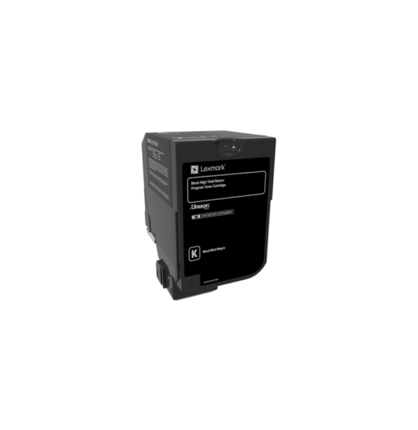Prix Lexmark CX735 Cartouche de toner du programme de retour Noir (81C8XK0) -  2620.00 -  2620.00