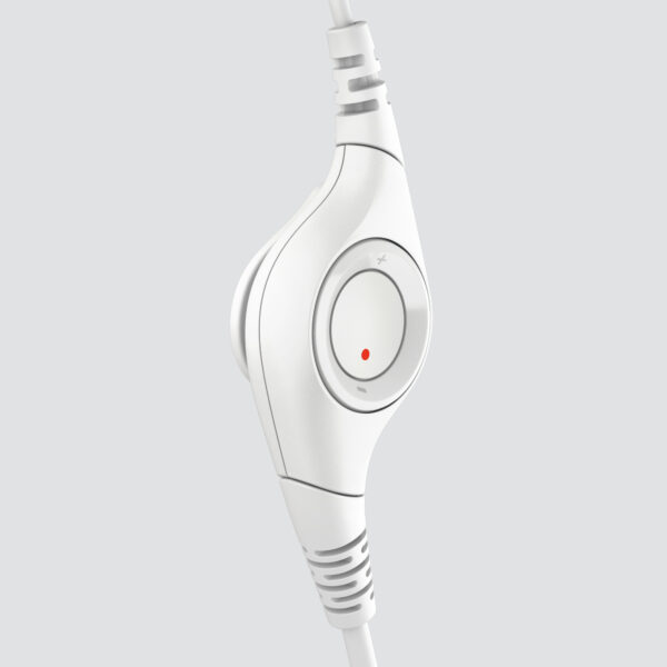 Logitech H390 Casque Avec fil Arceau Bureau/Centre d'appels USB Type-A Blanc (981-001286) – Image 5