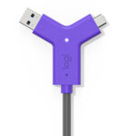 Logitech Swytch Émetteur et récepteur AV Noir, Violet (952-000010)