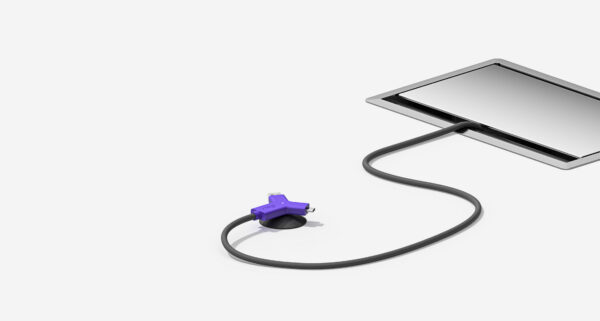 Logitech Swytch Émetteur et récepteur AV Noir, Violet (952-000010) – Image 8