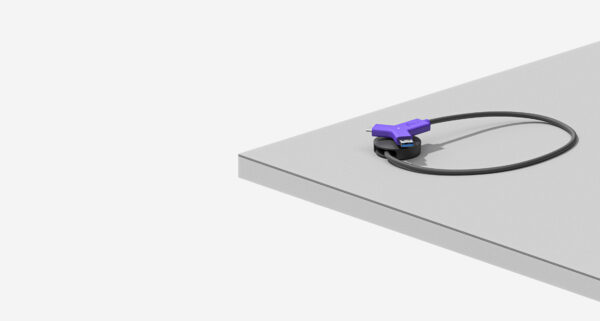 Logitech Swytch Émetteur et récepteur AV Noir, Violet (952-000010) – Image 9