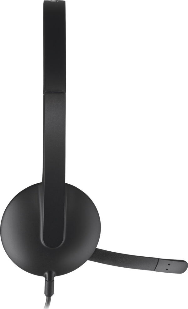 Casque Logitech H340 pour PC avec microphone anti-parasite - USB (981-000475) – Image 3