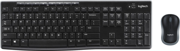 Logitech Wireless Desktop MK270 - Ensemble sans fil souris + clavier (AZERTY Français)