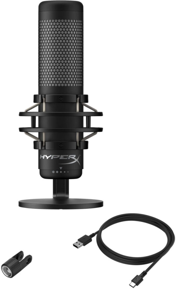 Prix Micro autonome complet HyperX QuadCast HMIQ1S-XX-RG/G pour les streamers, créateurs de contenu et joueurs (4P5P7AA) -  2500.00 -  2500.00 – Image 5