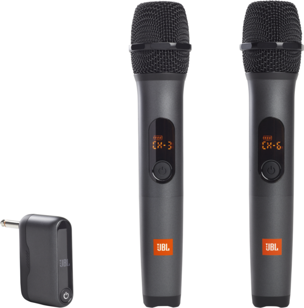 Prix Microphones sans fil JBL (pack de 2 Micros) (JBLWIRELESSMIC) -  1350.00 -  1350.00