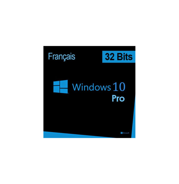 microsoft windows 10 pro 32 bits francais dsp oei licence oem dvd