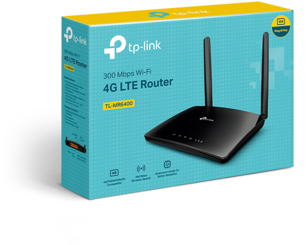 Modem/Routeur TP-Link TL-MR6400 4G LTE WiFi N 300 Mbps – Image 8