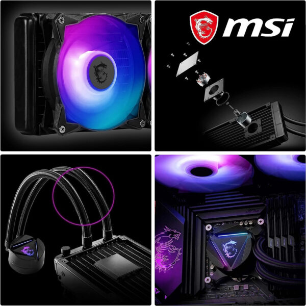 Prix MSI MAG coreliquid 360R V2 - Kit de Watercooling pour processeur (306-7ZW1C41-813) -  1340.00 -  1340.00 – Image 6