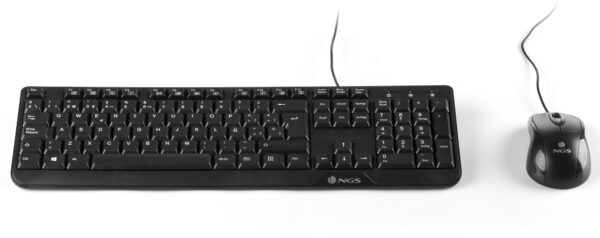 NGS pack clavier/souris avec fil COCOA KIT ITALIAN - AZERTY (COCOAKITITALIAN) – Image 2