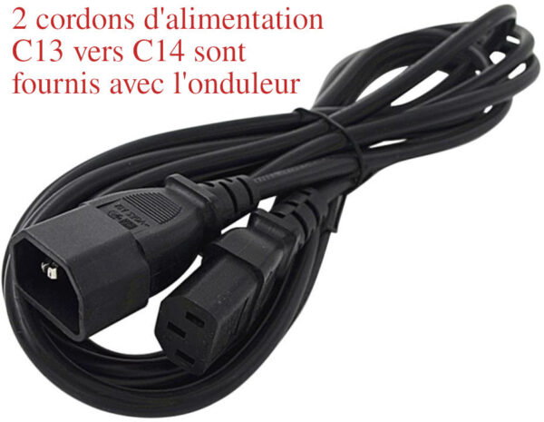 Onduleur Line-Interactive Eaton 5E 5E1500IUSB - 900 W / 1500 VA - 6 prises C13 – Image 5